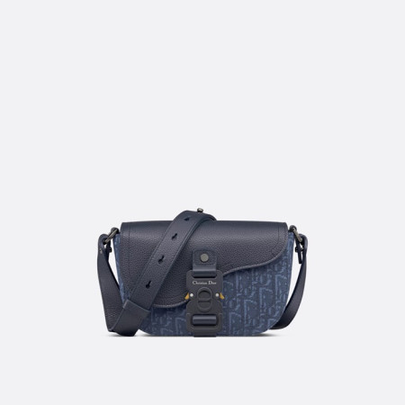 디올 남성 새들 미니 플랩 메신저백 - Dior Mens Saddle Mini Flap Messenger Bag - dib5762x