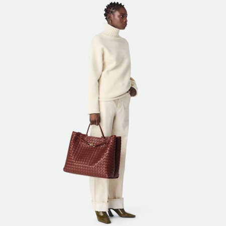 보테가베네타 여성 안디아모 토트백 - Bottega Veneta Womens Andiamo - bvb5773x