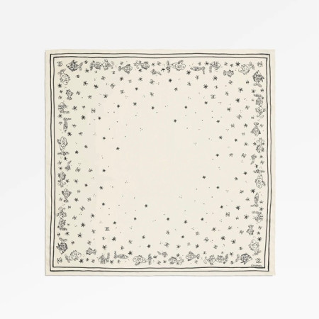 샤넬 여성 코코 스퀘어 스카프 - Chanel Womens Coco Square Scarf - acc5808x