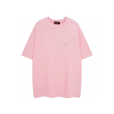 구찌 남성 라운드 반팔티 - Gucci Mens Round Tshirt - guc7095x