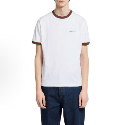 구찌 남성 라운드 반팔티 - Gucci Mens Round Tshirt - guc7096x