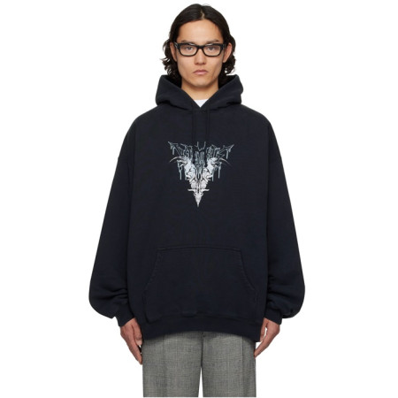 베트멍 남/녀 베이직 후드티 - Vetements Unisex Basic Hoodie - vec7107x
