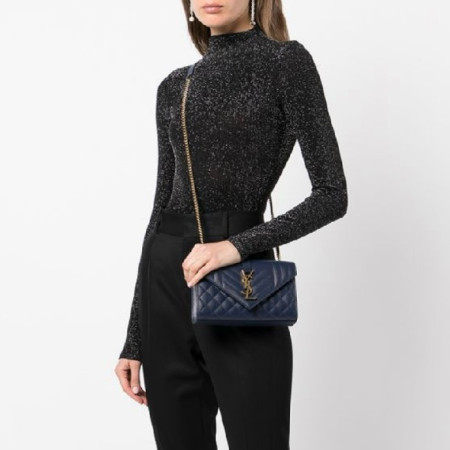 입생로랑 여성 엔벨로프 체인백 - Saint Laurent Womens Envelope Chain Bag - ysb5799x