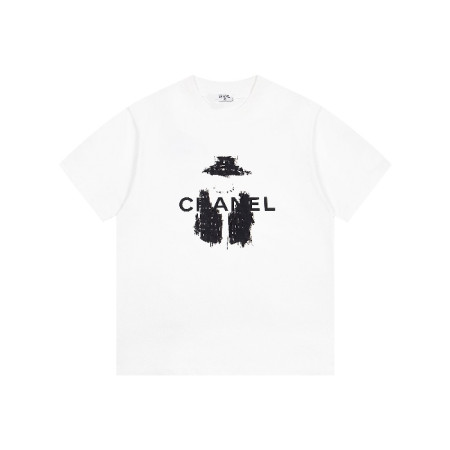 샤넬 남/녀 라운드 반팔티 - Chanel Unisex Round Tshirt - chc7133x