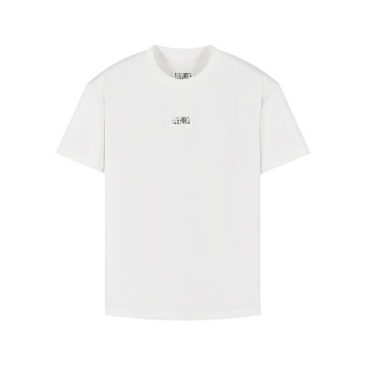 메종 마르지엘라 남성 라운드 반팔 티셔츠 - Maison Margiela Mens Round Tshirt - mac7147x