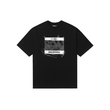 메종 마르지엘라 남성 라운드 반팔 티셔츠 - Maison Margiela Mens Round Tshirt - mac7149x