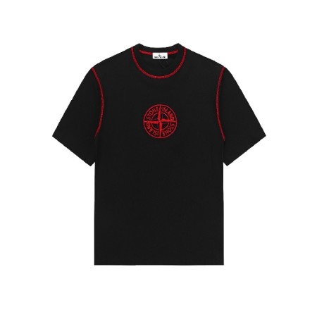 스톤아일랜드 남성 라운드 반팔 티셔츠 - Stone Island Mens Round Tshirt - stc7153x