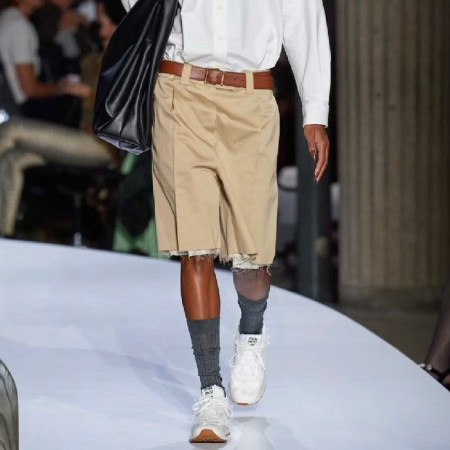 미우미우 남성 클래식 쇼츠 - Miumiu Mens Classic Shorts - mic7188x