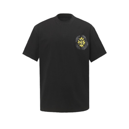 크롬하츠 남성 라운드 반팔티 - Chrom Hearts Mens Round Tshirt - chc7194x