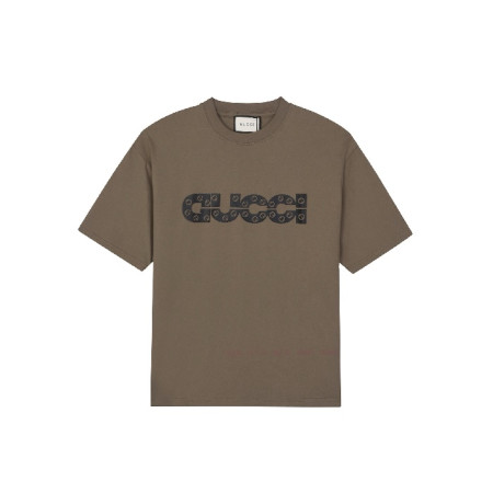 구찌 남성 라운드 반팔티 - Gucci Mens Round Tshirt - guc7229x