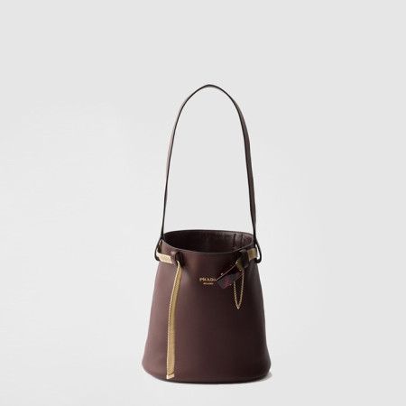 프라다 여성 버클 가죽 버킷백 1BE085 - Prada Womens Buckle Bucket Bag - prb5832x