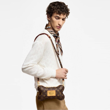 루이비통 남성 애견 본 웨어러블 월릿 M12615 - Louis vuitton Mens Bone Wearable Wallet - lvb5850x