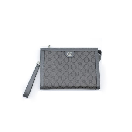 [당일배송] 구찌 남성 오피디아 GG 그레이 파우치 클러치 - dd1056x