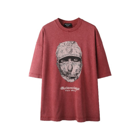 발렌시아가 남성 라운드 반팔 티셔츠 - Balenciaga Mens Round Tshirt - bac7279x