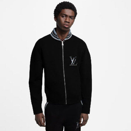루이비통 남성 집업 재킷 - Louis vuitton Mens Zip-up Jacket - lvc7296x