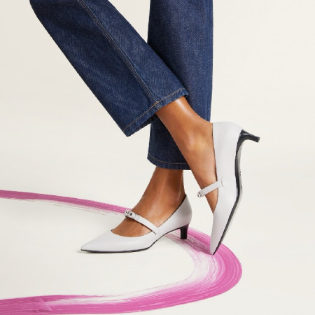 에르메스 여성 키아라 발레리나 플랫 슈즈 - Hermes Womens Kiara Flat Shoes - hes6080x