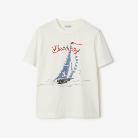 버버리 여성 반팔 티셔츠 - Burberry Womens Round Tshirt - prc7304x