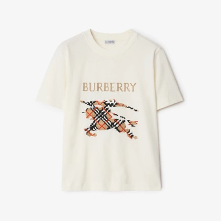 버버리 여성 반팔 티셔츠 - Burberry Womens Round Tshirt - prc7307x