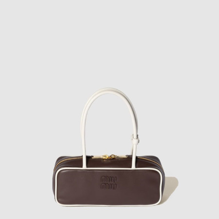 미우미우 여성 가죽 보 백 - Miumiu Womens Beau Bag - mib5869x