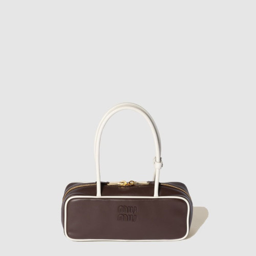 미우미우 여성 가죽 보 백 - Miumiu Womens Beau Bag - mib5869x