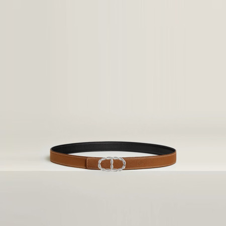 에르메스 여성 메일론 리버서블 벨트 - Hermes Womens Maillon Reversible Belt - bel224x