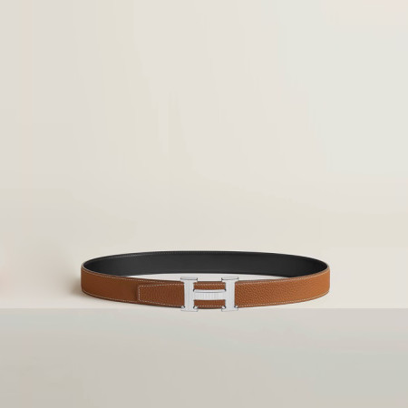 에르메스 남성 H Striee 버클 리버서블 벨트 - Hermes Mens H Striee Buckle Reversible Belt - bel240x