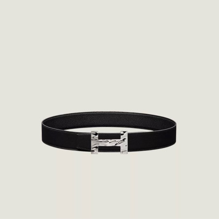 에르메스 남성 리버서블 퀴즈 H20 벨트 - Hermes Mens Quizz H20 Reversible Belt - bel261x