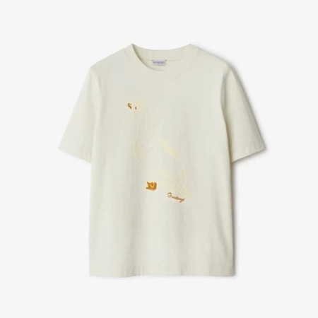 버버리 남/녀 크루넥 반팔티 - Burberry Unisex Round Tshirts - buc7326x