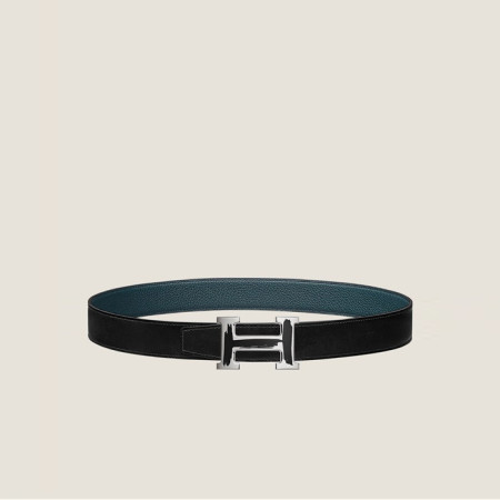 에르메스 남성 브러쉬 버클 리버서블 벨트 - Hermes Mens Brush Buckle Reversible Belt - bel283x