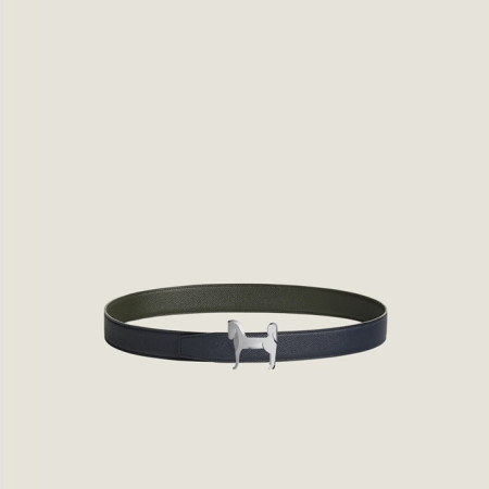 에르메스 남성 Punache 홀스 버클 리버서블 벨트 - Hermes Mens Punahche Buckle Reversible Belt - bel316x
