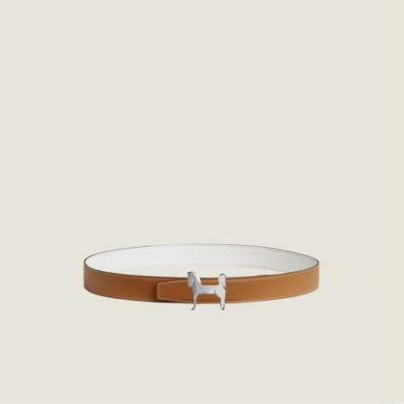 에르메스 남성 Punache 홀스 버클 리버서블 벨트 - Hermes Mens Punahche Buckle Reversible Belt - bel317x