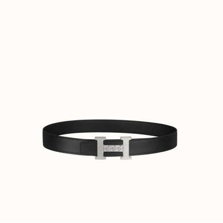 에르메스 남성 H Gourmette 버클 리버서블 벨트 - Hermes Mens H Gourmette Buckle Reversible Belt - bel338x