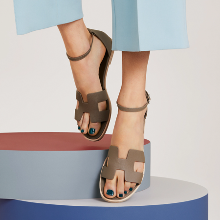 에르메스 여성 산토리니 샌들 - Hermes Womens Santorini Sandle - hes6169x