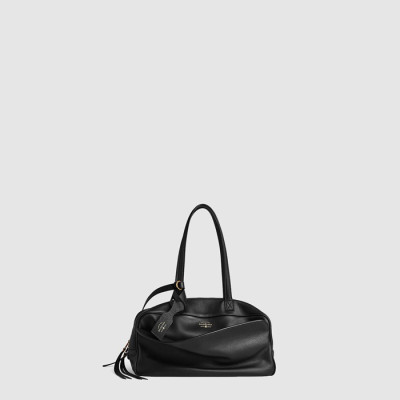 발렌시아가 여성 캐리 볼링백 미디엄 블랙 - Balenciaga Womens Carry Bowling Bag Medium Black - bac5943x