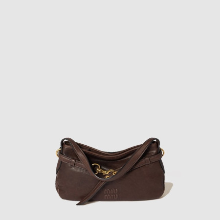 미우미우 여성 아방뛰르 나파 가죽 백 - Miumiu Womens Avanture Nappa Leather Bag - mib5949x