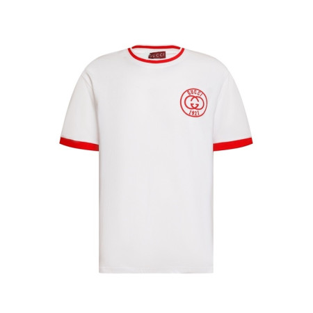구찌 남성 라운드 반팔티 - Gucci Mens Round Tshirt - guc7454x