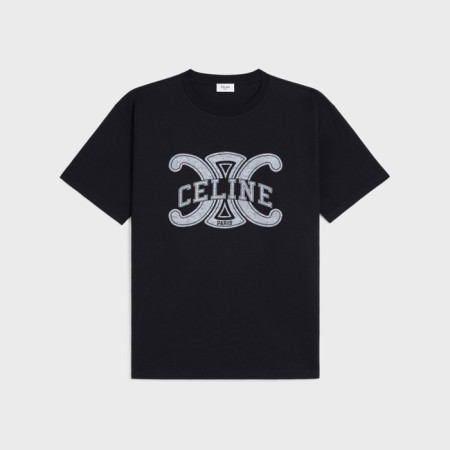 셀린느 남성 반팔 티셔츠 - Celine Mens Round Tshirt - cec7509x