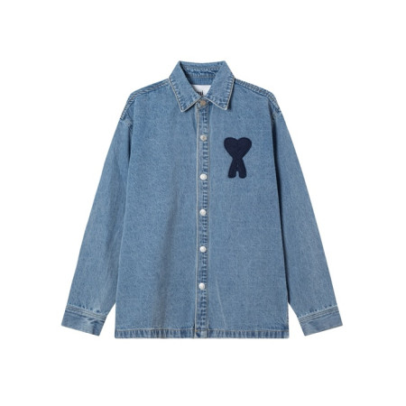 아미 남성 베이직 셔츠 - Ami Mens Basic Shirts - amc7511x