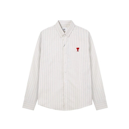 아미 남성 베이직 셔츠 - Ami Mens Basic Shirts - amc7514x