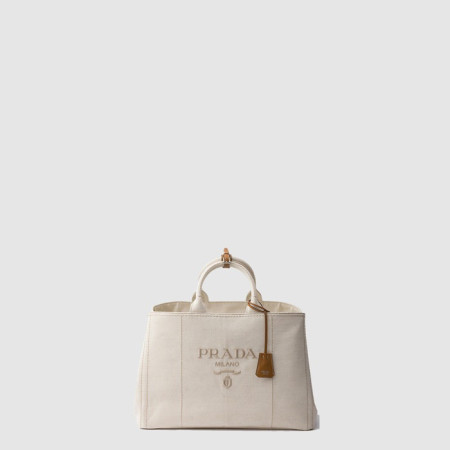 프라다 여성 리넨 혼방 미니 핸드백 1BA038 - Prada Womens Linen Blend Mini Handbag - prb5964x