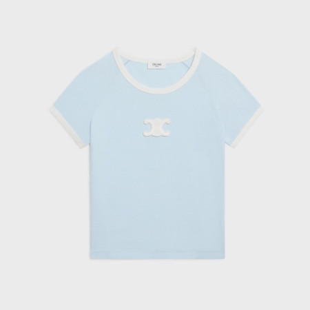 셀린느 여성 라운드 반팔 티셔츠 - Celine Womens Round Tshirts - cec7521x