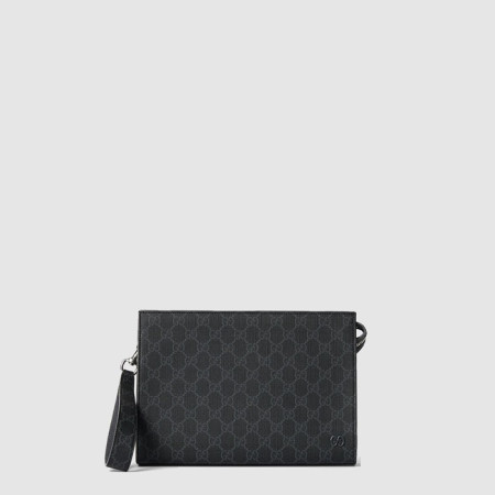 구찌 남성 바이컬러 GG 파우치 - Gucci Mens Bicolor GG pouch - gub6020x