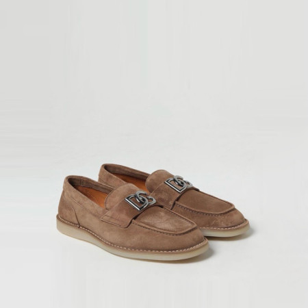 돌체앤가바나 남성 뉴플로리오 러버솔 스웨이드 로퍼 - Dolc&Gabbana Mens New Florio Loafer - dos6239x