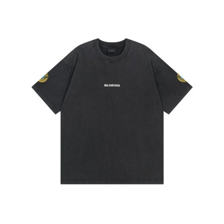 발렌시아가 남성 라운드 반팔 티셔츠 - Balenciaga Mens Round Tshirt - bac7539x