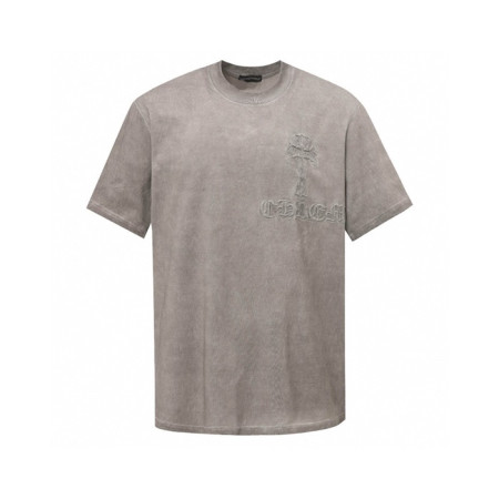 크롬하츠 남성 라운드 반팔티 - Chrom Hearts Mens Round Tshirt - chc7551x