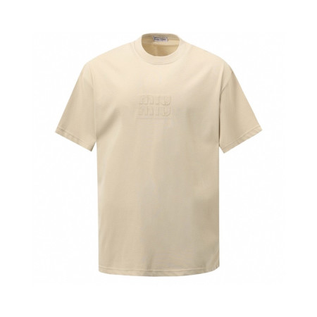 미우미우 남성 라운드 반팔 티셔츠 - Miumiu Mens Round Tshirt - mic7568x