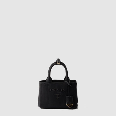 프라다 여성 코튼 캔버스 미니 핸드백 1BA038 - Prada Womens Linen Blend Mini Handbag - prb6045x