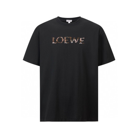 로에베 남성 라운드 반팔티 - Loewe Mens Round Tshirt - loc7780x
