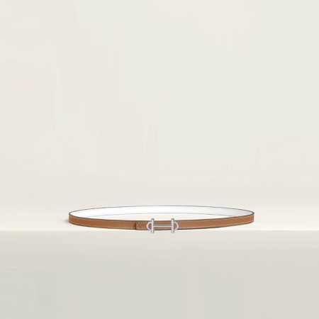 에르메스 여성 감마 버클 리버서블 벨트 - Hermes Womens Gamma Buckle Reversible Belt - bel374x