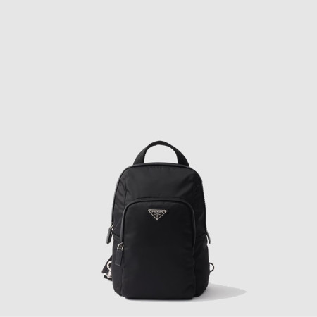 프라다 남성 리나일론 사피아노 가죽 백팩 2VZ116 - Prada Mens Re-Nylon Saffiano Leather Backpack - prb7736x